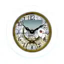 13 hour clock with snow owl and labyrinth tattoo design idea