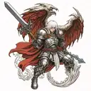 Griffith From Berserk tattoo design idea