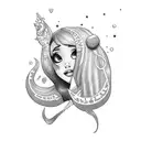 ariana grande better off tattoo design idea