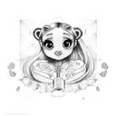 ariana grande better off tattoo design idea