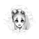 ariana grande better off tattoo design idea