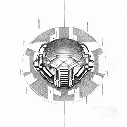 mf doom tattoo design idea