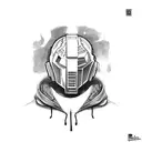 mf doom tattoo design idea