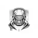 mf doom tattoo design idea