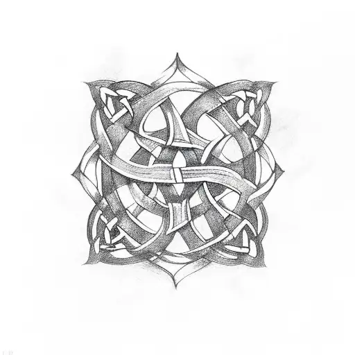 Celtic Knot tattoo design idea