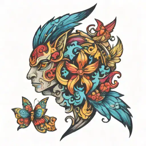 autism spectrum disorder tattoo design idea