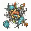 autism spectrum disorder tattoo design idea