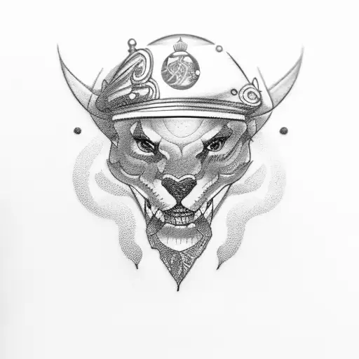 male seafarer tattoo design idea