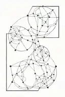 connection of minds connected tattoo design idea