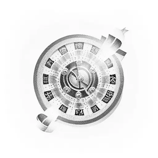 slot machine  tattoo design idea