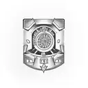 slot machine  tattoo design idea