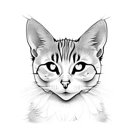 pussy and chicks tattoo design idea