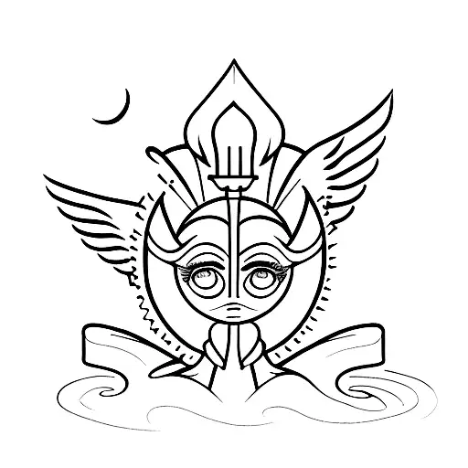 angel number 222 tattoo design idea