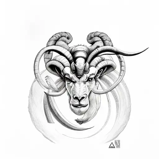 Zodiac: Aries Design Temporary Tattoo