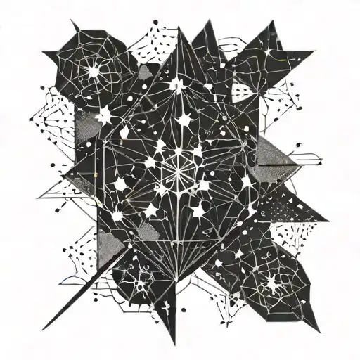 Star constellations for Taurus, Cancer and Scorpio tattoo design idea