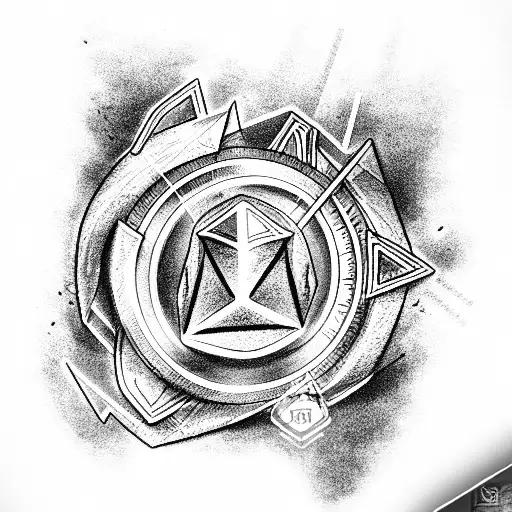 crypto  tattoo design idea