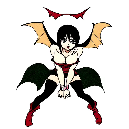 Nico Robin demon form  tattoo design idea