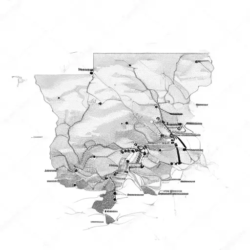 Map of South Africa tattoo design idea