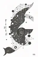 The circle of fifths organizes pitches in a sequence of perfect fifths, generally shown as a circle with the pitches (an tattoo design idea