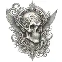 purgatory  tattoo design idea