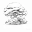 drag racing tree tattoo design idea