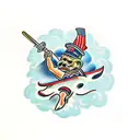 lucky tattoo design idea