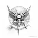 Icarus tattoo design idea