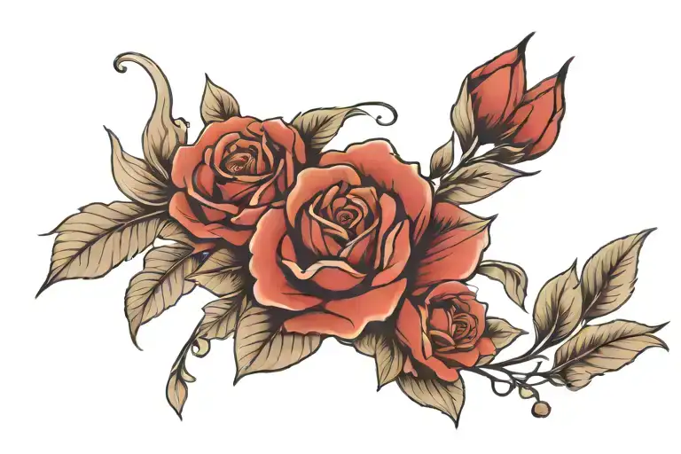 "i am enough" tattoo design idea