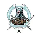 The Witcher  tattoo design idea