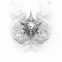 marcus aurelius ocean tattoo design idea