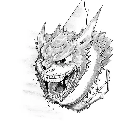 Naruto , dragonball,  tattoo design idea