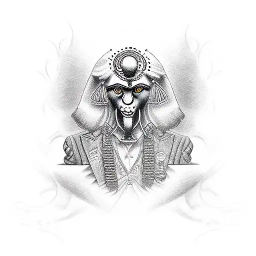 Thoth tattoo design idea