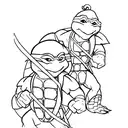 Teenage mutant ninja turtle, Raphael  tattoo design idea