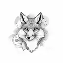 capacete motocross fox tattoo design idea