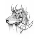 capacete motocross tattoo design idea