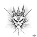 mahadev  tattoo design idea