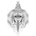 mahadev  tattoo design idea