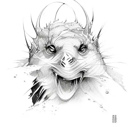 whitewater kayaking  tattoo design idea