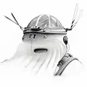 whitewater kayaking  tattoo design idea