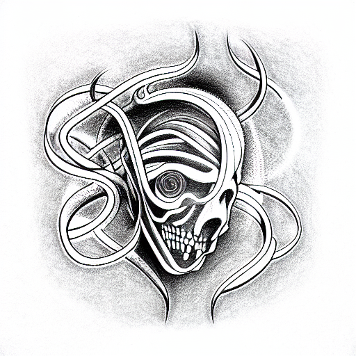 Cybernetics  tattoo design idea