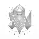 Plumbob tattoo design idea