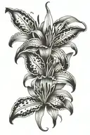 tiger lily underground style tattoo tattoo design idea