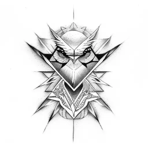 illuminati tattoo design idea