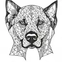 belgian malinois tattoo design idea