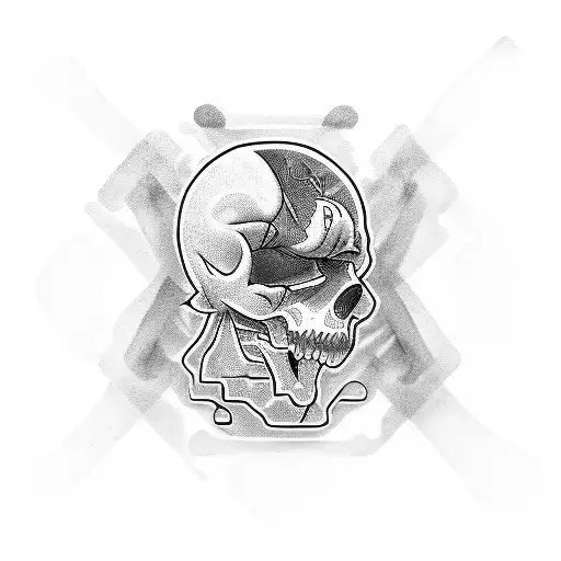 struggle with mental illness tattoo design idea