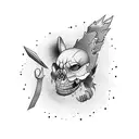 struggle with mental illness tattoo design idea