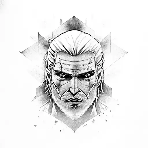 the witcher tattoo design idea