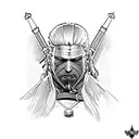 the witcher tattoo design idea
