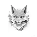 photo camera tattoo design idea