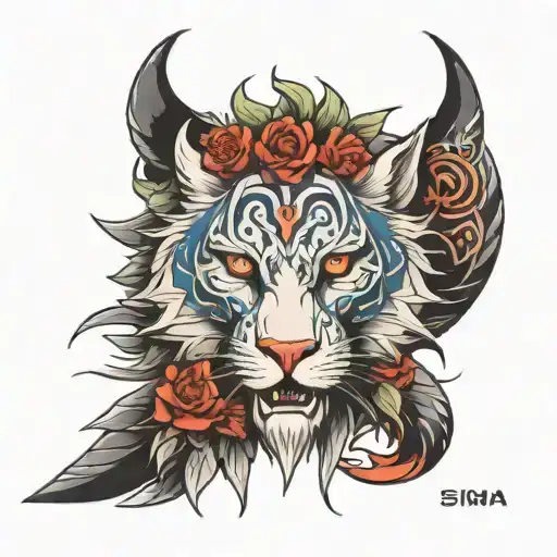 sigma,zxc tattoo design idea